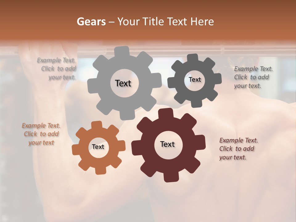 Training Weights Fitness PowerPoint Template