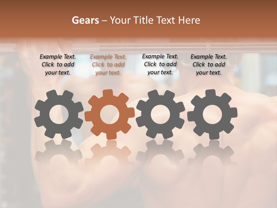 Training Weights Fitness PowerPoint Template