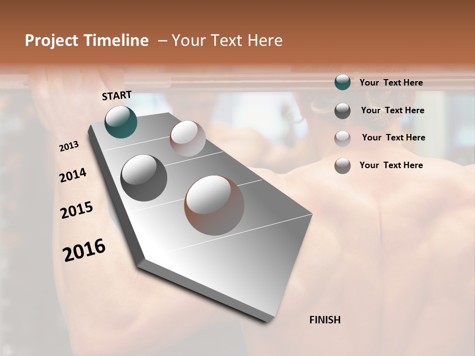 Training Weights Fitness PowerPoint Template