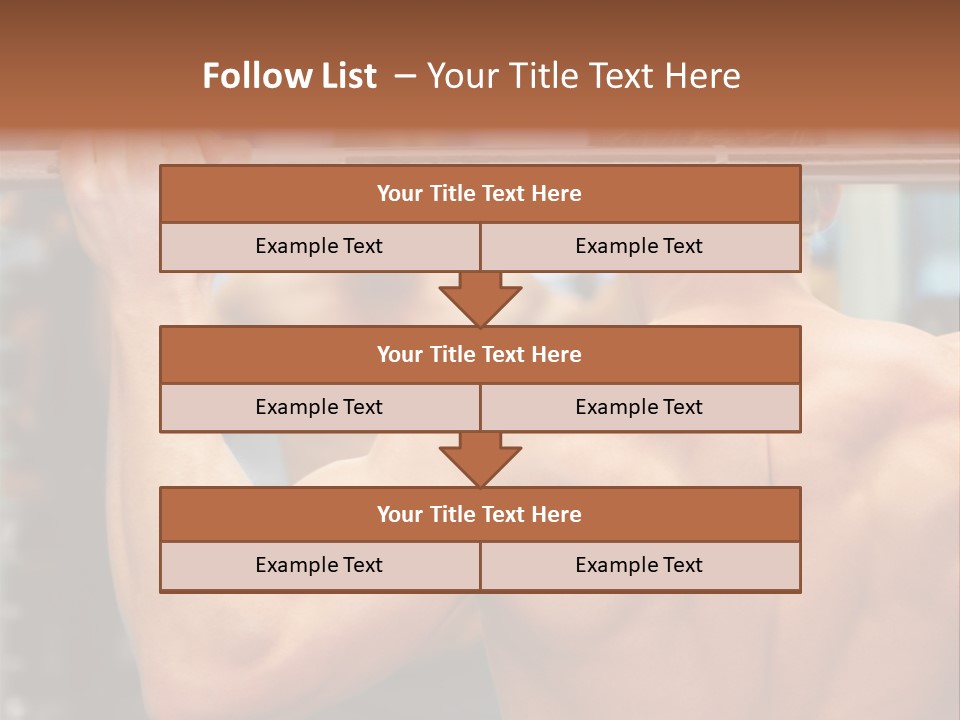 Training Weights Fitness PowerPoint Template