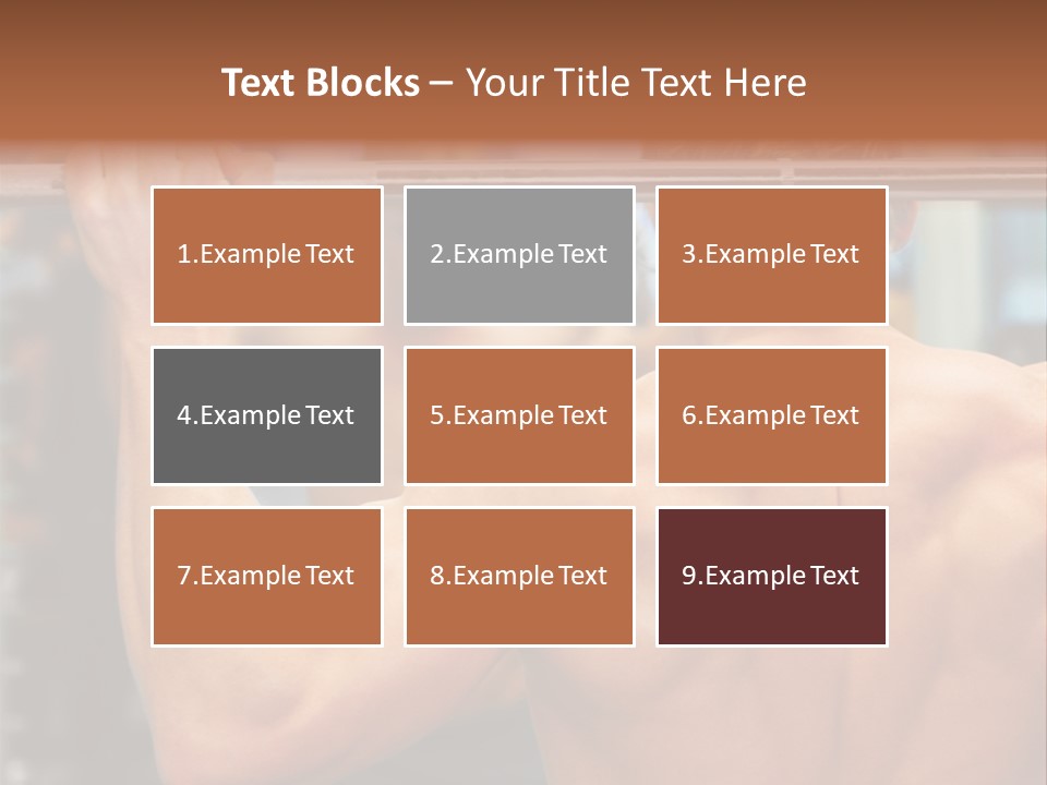 Training Weights Fitness PowerPoint Template