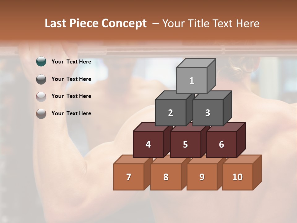 Training Weights Fitness PowerPoint Template