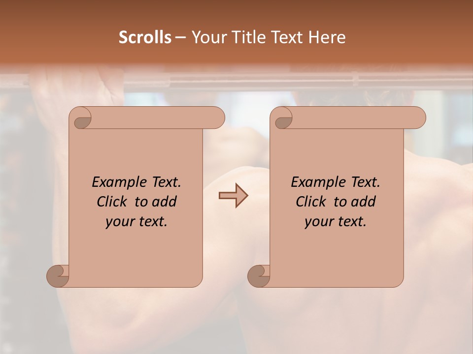 Training Weights Fitness PowerPoint Template