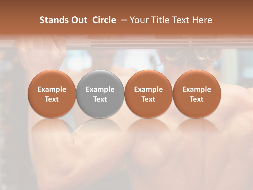 Training Weights Fitness PowerPoint Template