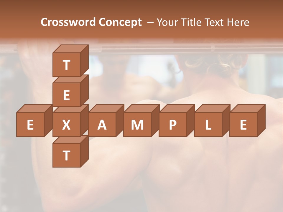 Training Weights Fitness PowerPoint Template