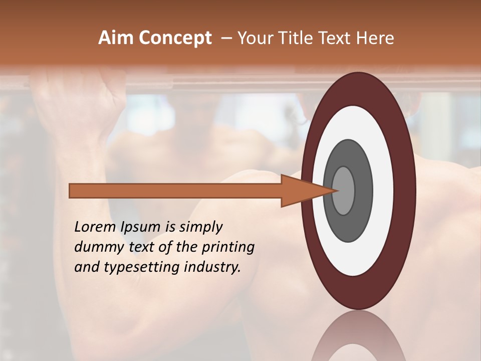 Training Weights Fitness PowerPoint Template