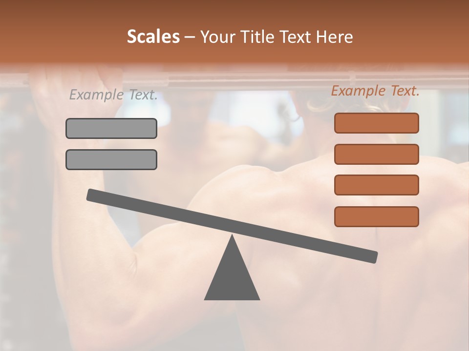 Training Weights Fitness PowerPoint Template