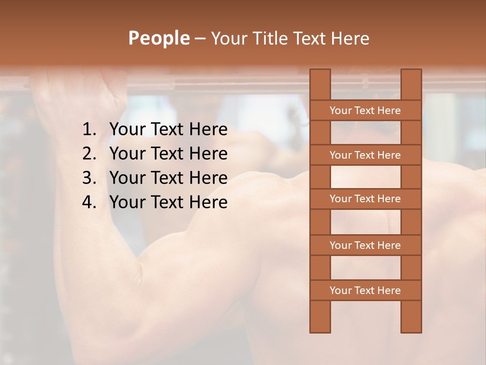 Training Weights Fitness PowerPoint Template