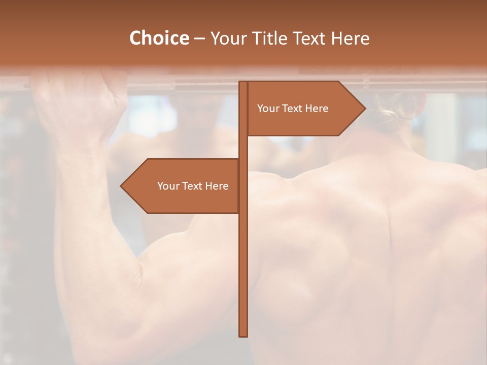 Training Weights Fitness PowerPoint Template