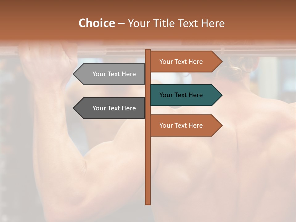 Training Weights Fitness PowerPoint Template