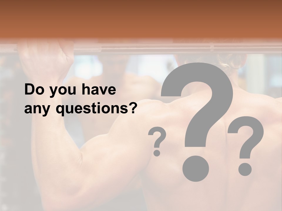 Training Weights Fitness PowerPoint Template