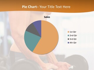 Gyming Focused Healthy PowerPoint Template