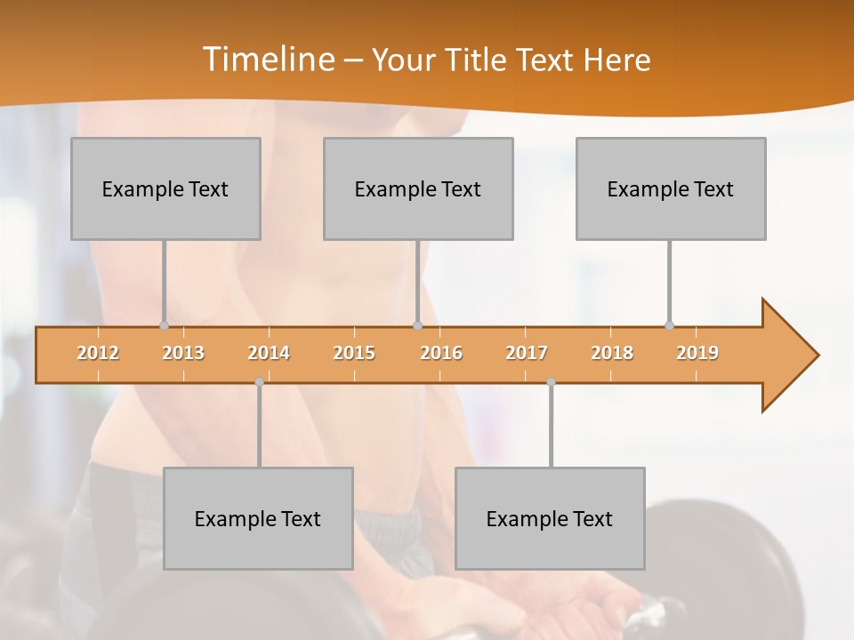 Gyming Focused Healthy PowerPoint Template