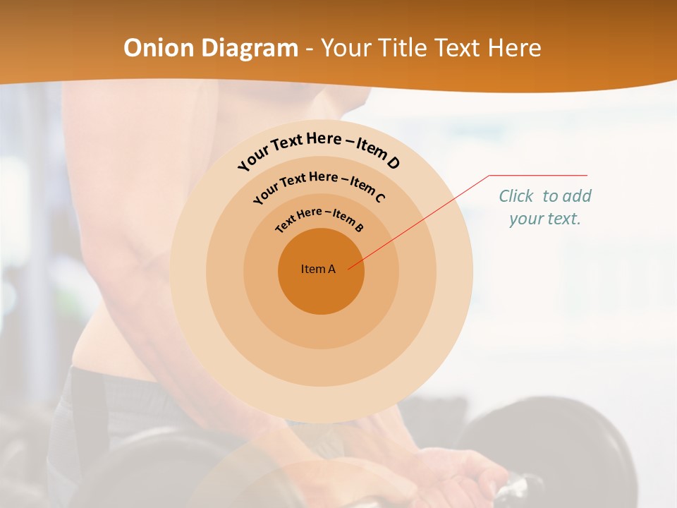 Gyming Focused Healthy PowerPoint Template