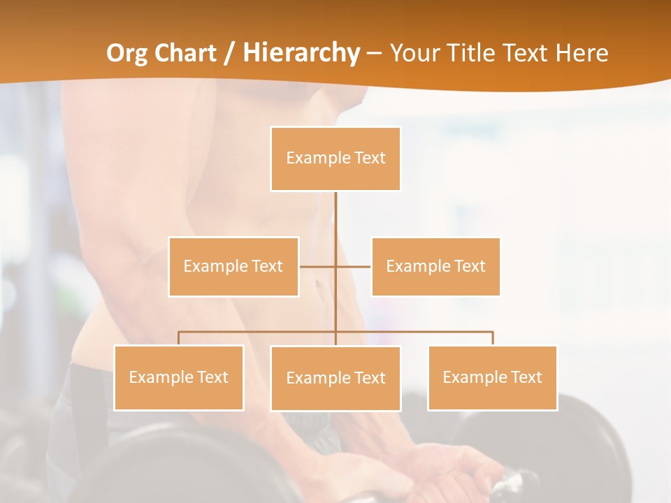 Gyming Focused Healthy PowerPoint Template