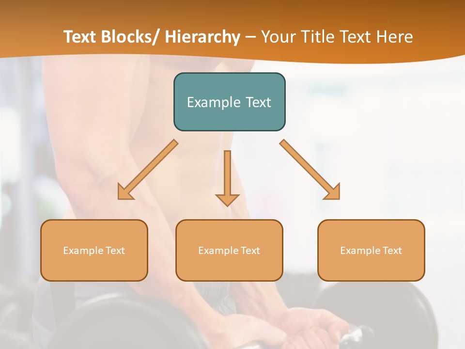 Gyming Focused Healthy PowerPoint Template