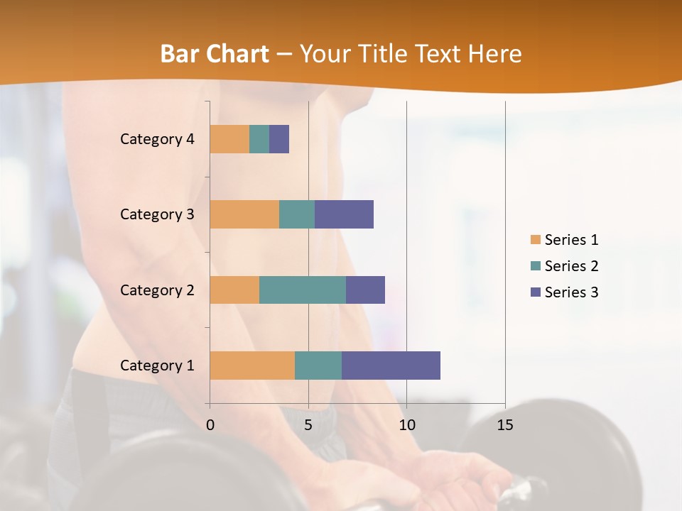 Gyming Focused Healthy PowerPoint Template