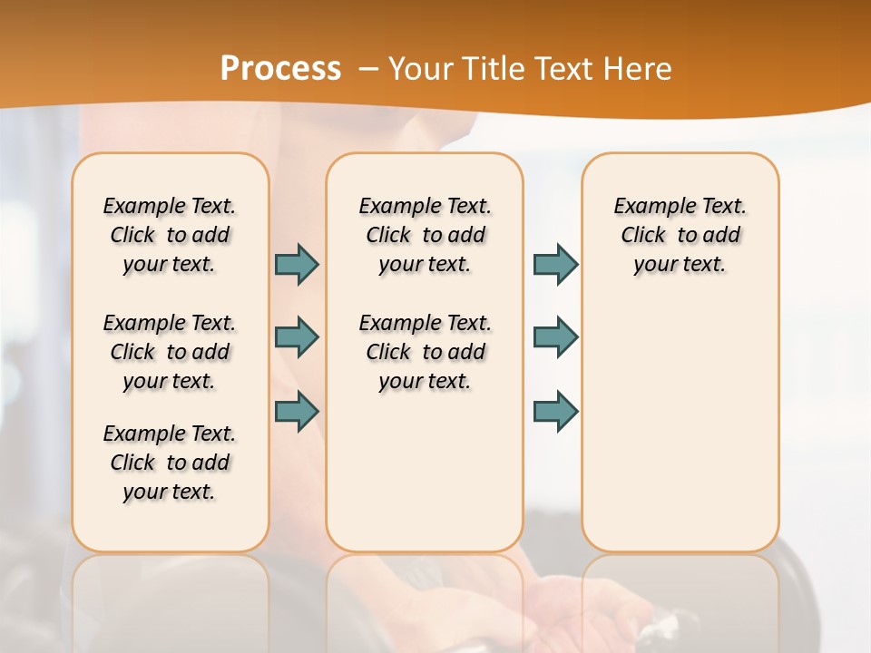 Gyming Focused Healthy PowerPoint Template
