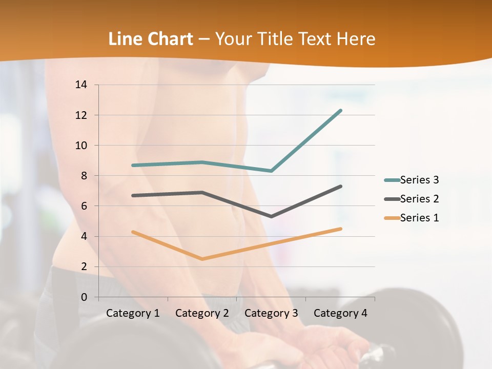 Gyming Focused Healthy PowerPoint Template