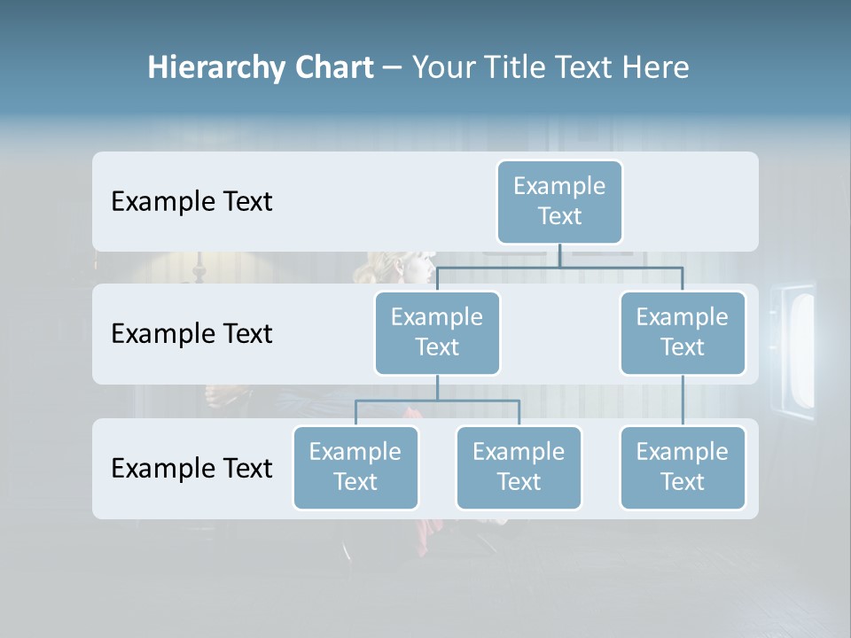 Entertainment Shout Figure PowerPoint Template