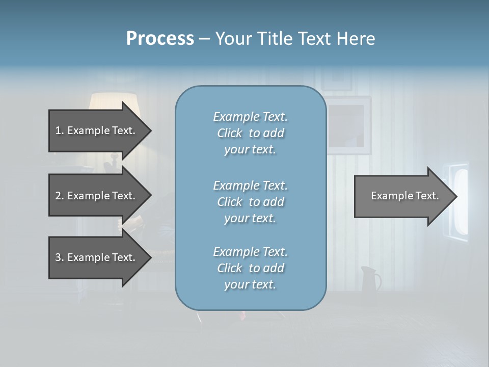 Entertainment Shout Figure PowerPoint Template