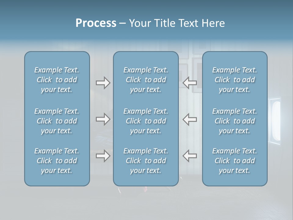 Entertainment Shout Figure PowerPoint Template