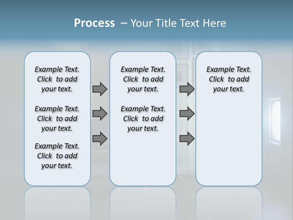 Entertainment Shout Figure PowerPoint Template
