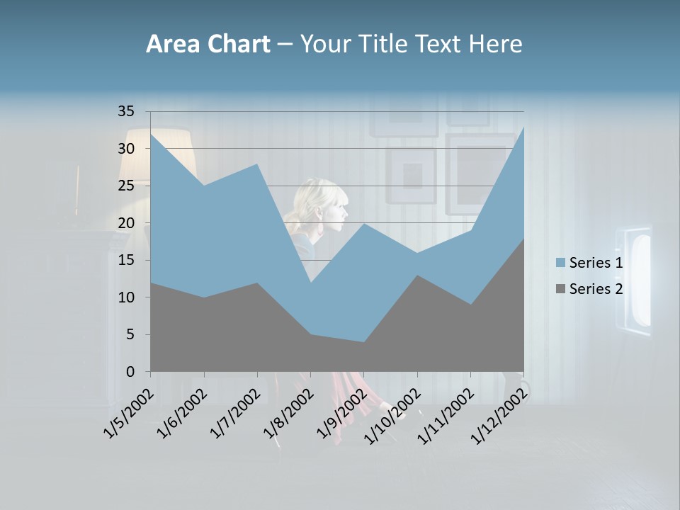 Entertainment Shout Figure PowerPoint Template