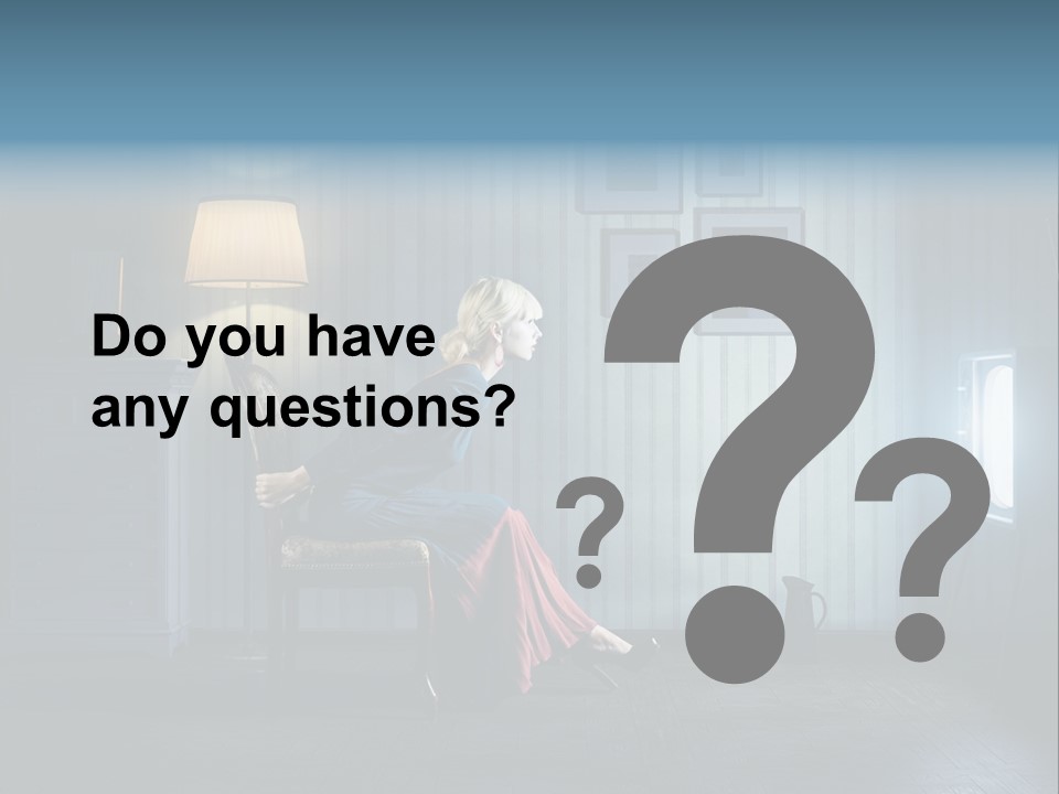 Entertainment Shout Figure PowerPoint Template