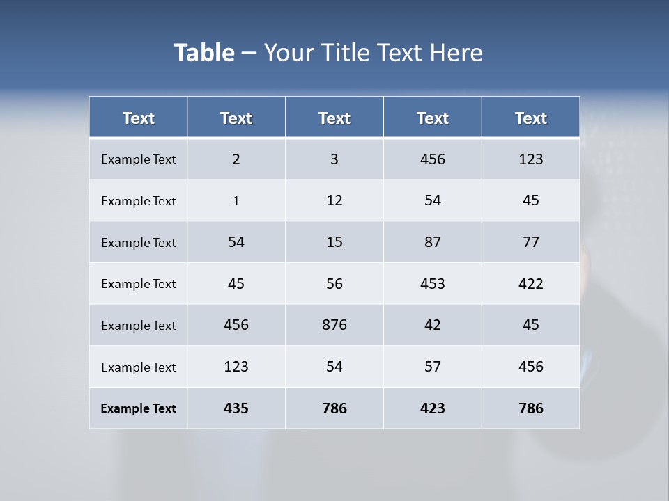 Generation Business High PowerPoint Template