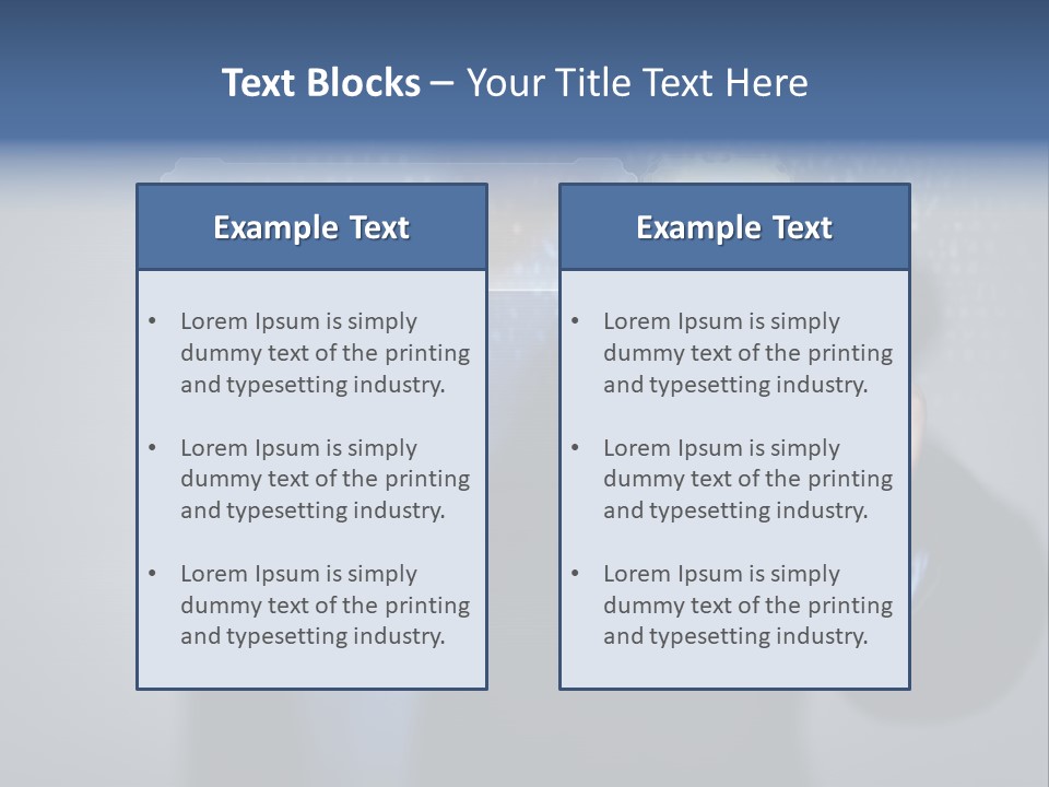 Generation Business High PowerPoint Template