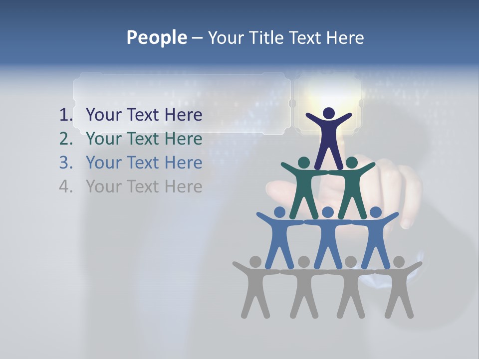 Generation Business High PowerPoint Template