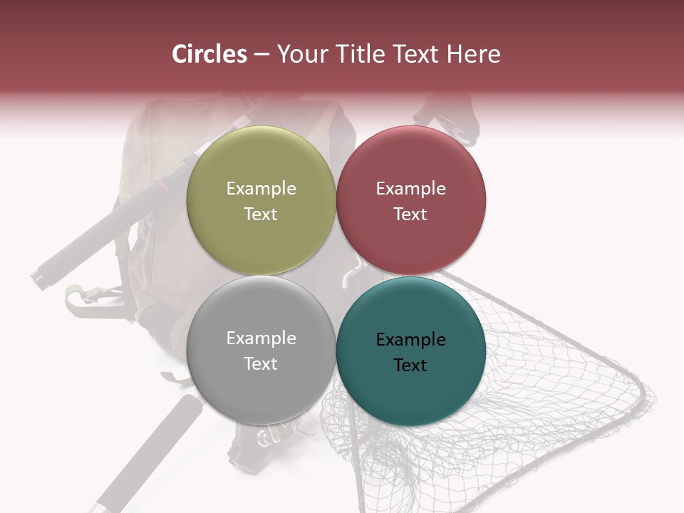 Fishing Net Angling Net PowerPoint Template
