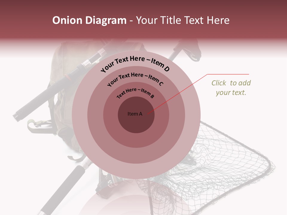 Fishing Net Angling Net PowerPoint Template