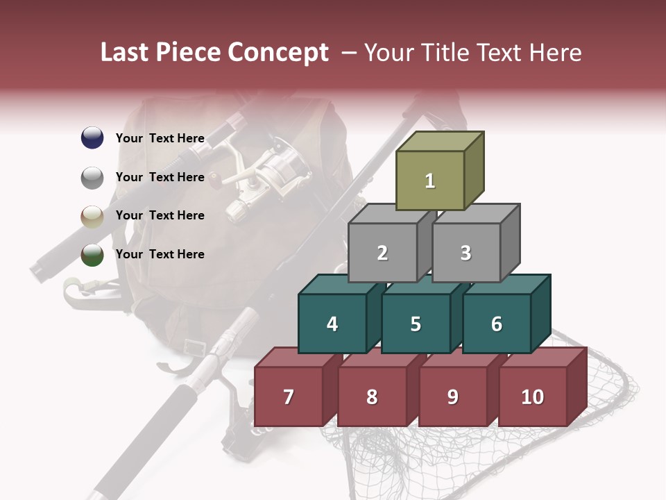 Fishing Net Angling Net PowerPoint Template