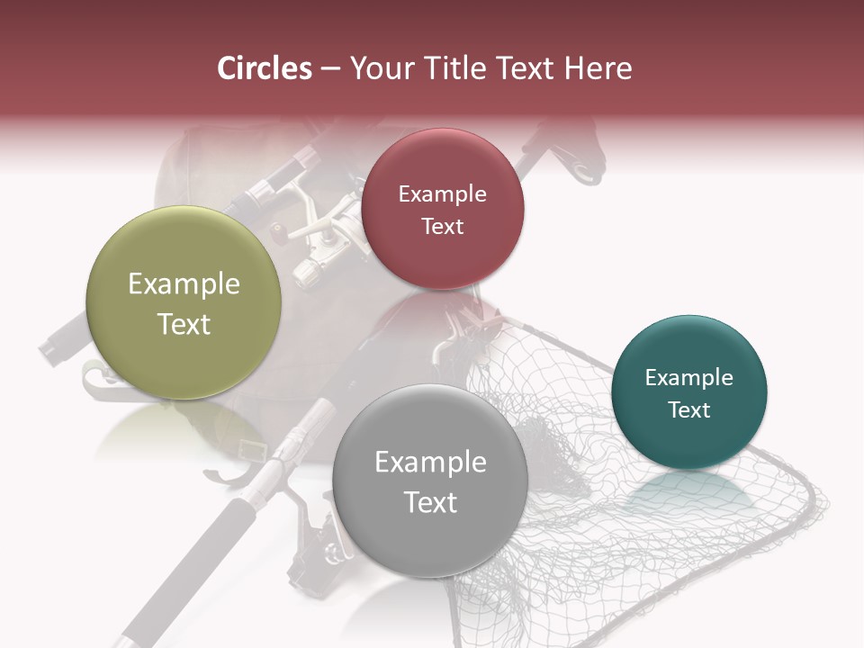 Fishing Net Angling Net PowerPoint Template