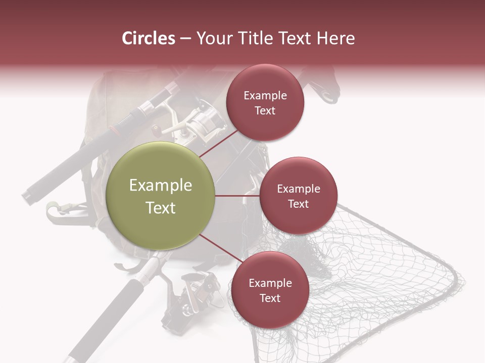 Fishing Net Angling Net PowerPoint Template