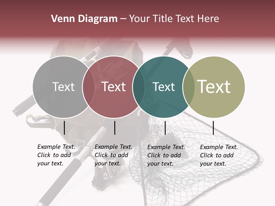 Fishing Net Angling Net PowerPoint Template