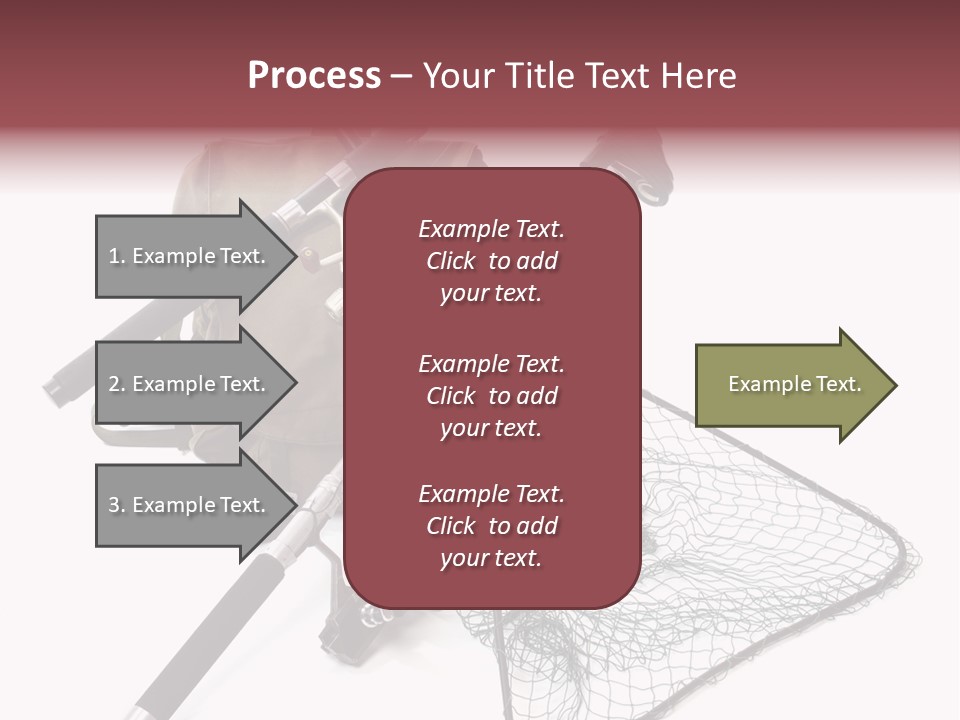 Fishing Net Angling Net PowerPoint Template