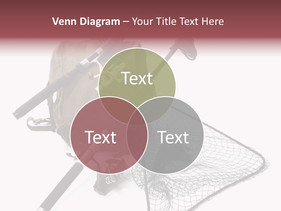 Fishing Net Angling Net PowerPoint Template