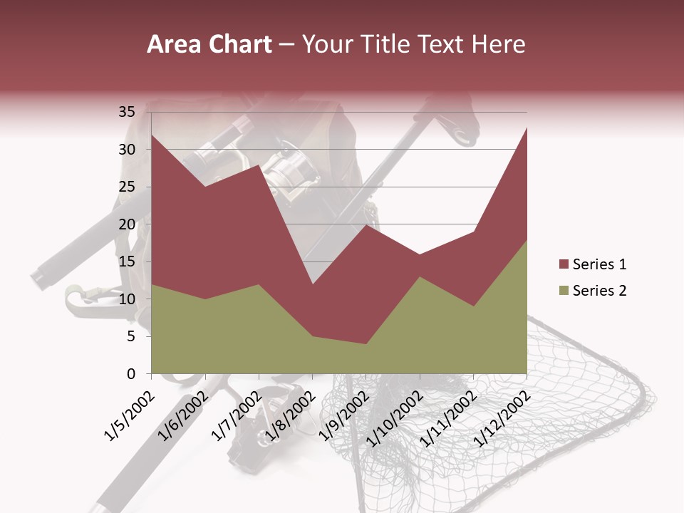 Fishing Net Angling Net PowerPoint Template