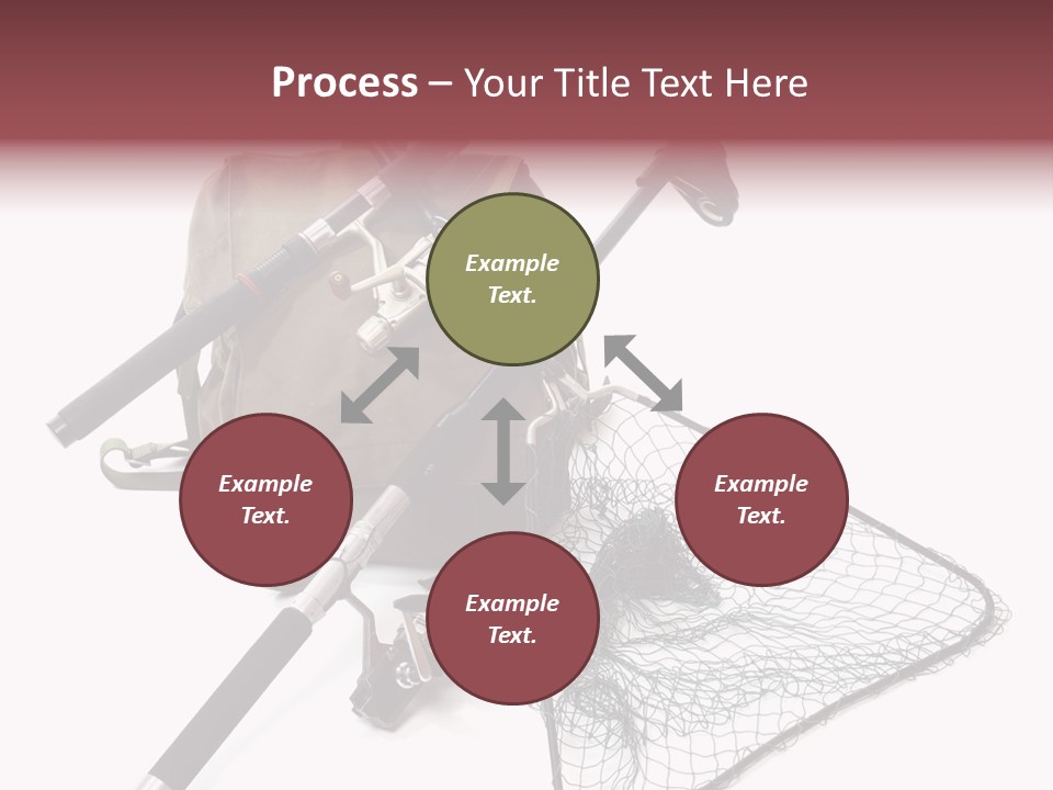 Fishing Net Angling Net PowerPoint Template