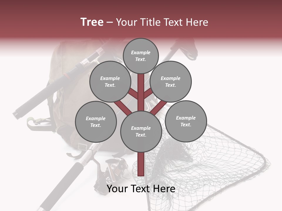 Fishing Net Angling Net PowerPoint Template