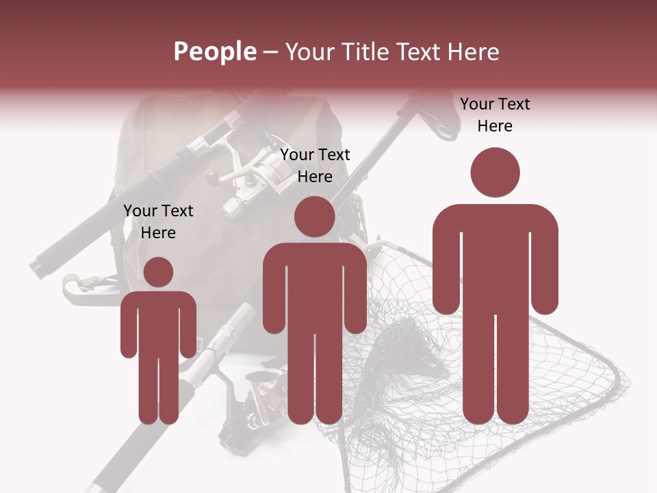 Fishing Net Angling Net PowerPoint Template