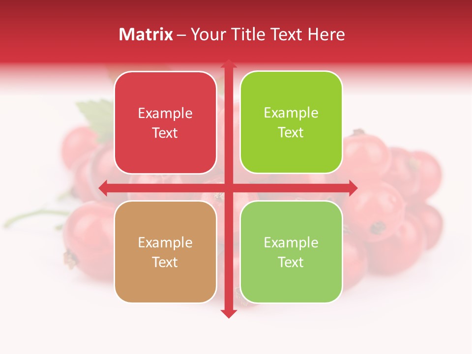 Dessert Food Ripe PowerPoint Template