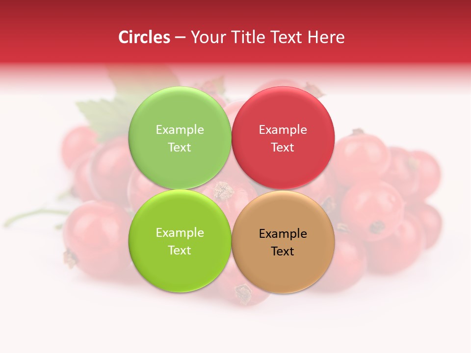 Dessert Food Ripe PowerPoint Template