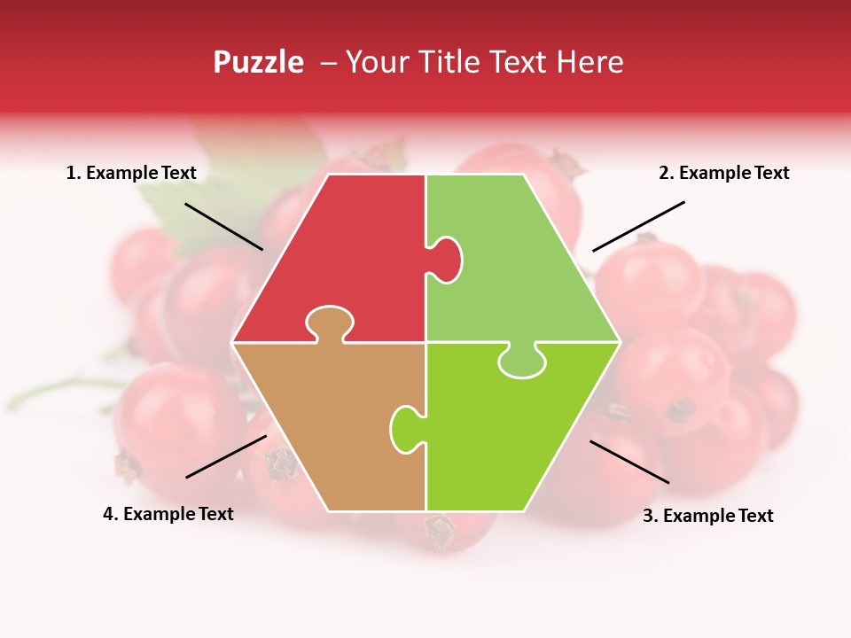 Dessert Food Ripe PowerPoint Template