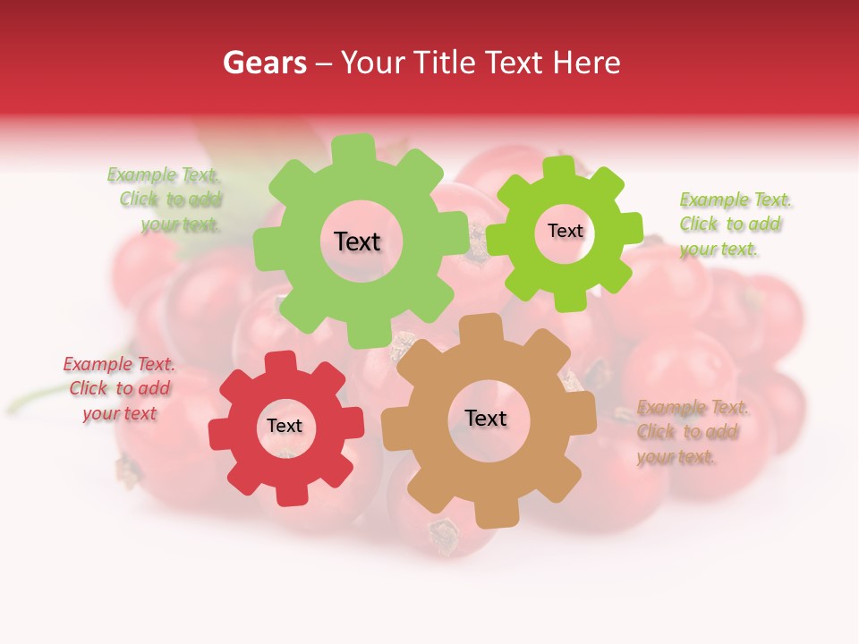 Dessert Food Ripe PowerPoint Template