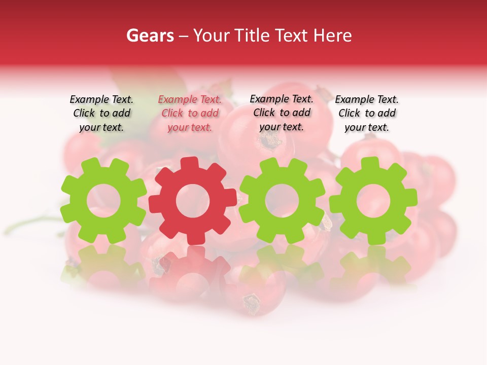 Dessert Food Ripe PowerPoint Template