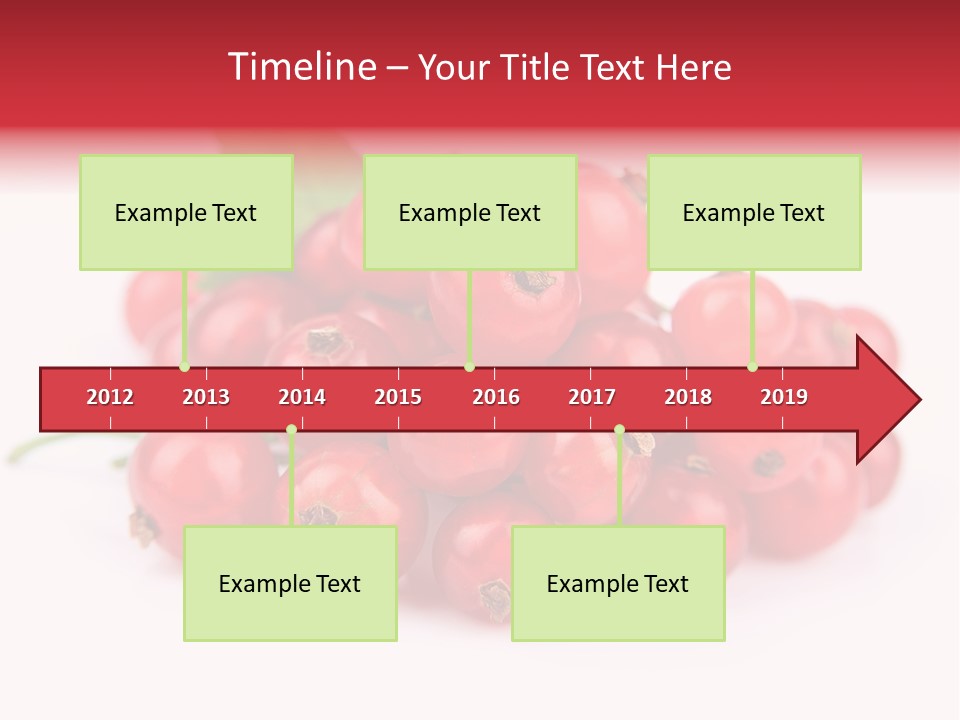 Dessert Food Ripe PowerPoint Template